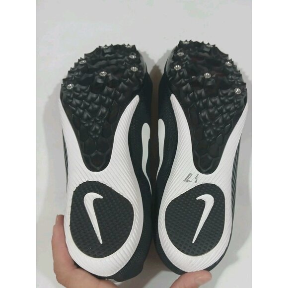 Nike Zoom Rival Track & Field Shoes AH1020-004 Size 11.5 Black NO SPIKES - Picture 4 of 5